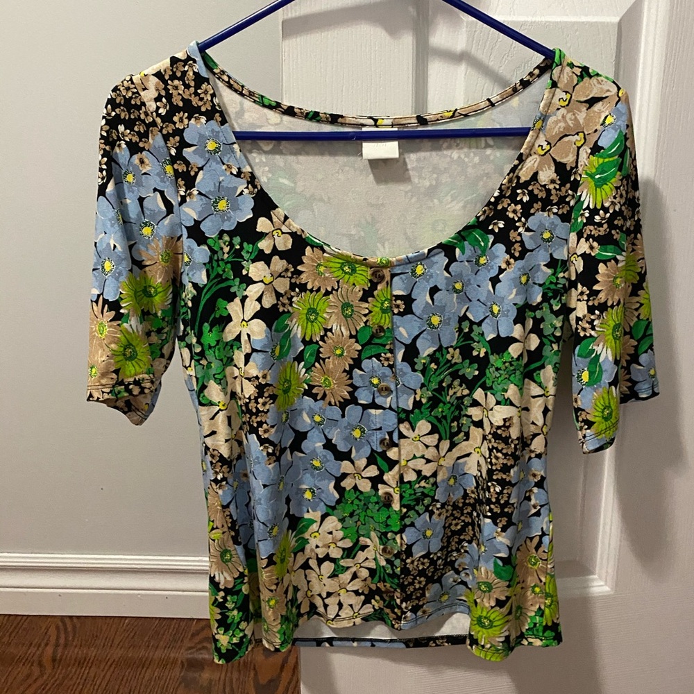 H&M Floral Blouse